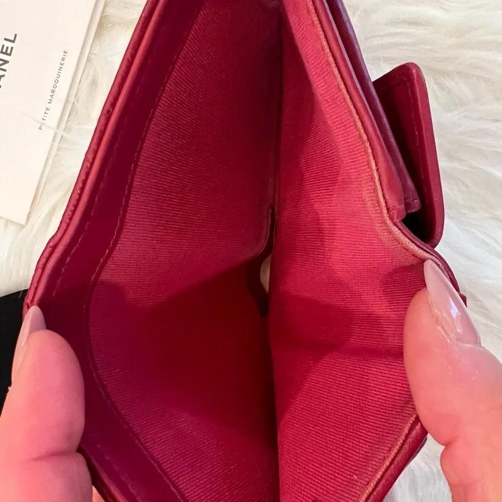 Chanel Quilted Caviar Compact Wallet - Picture 10 of 13